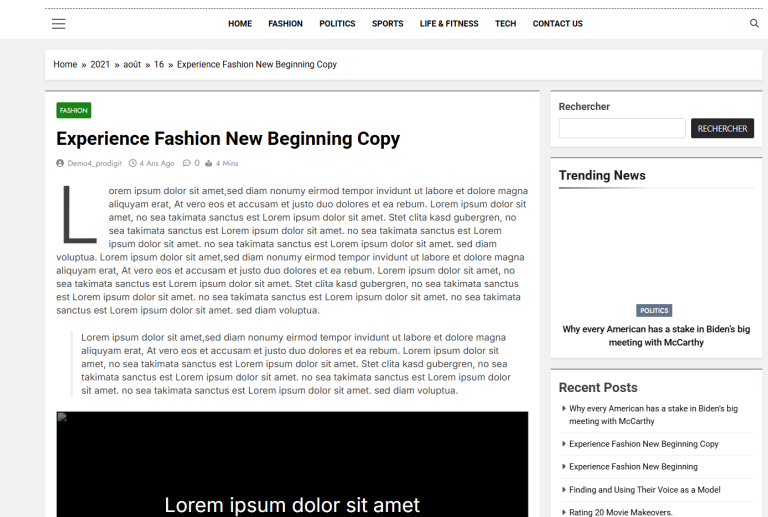 création de site web Lyon